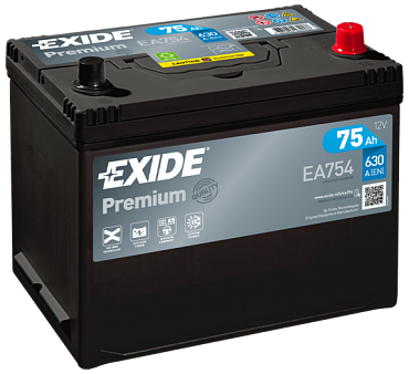 Аккумулятор Exide Premium EA754 (75 Ah)